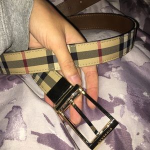 Authentic Burberry belt